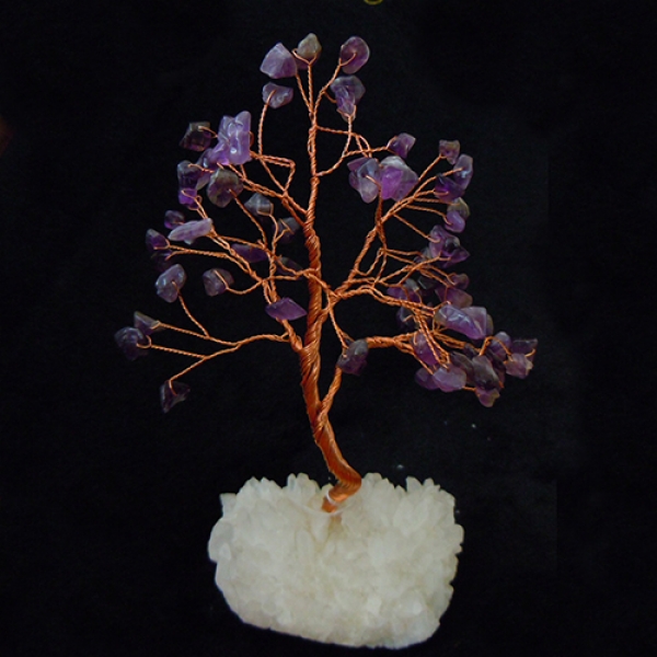 Amethyst Gemstone Tree